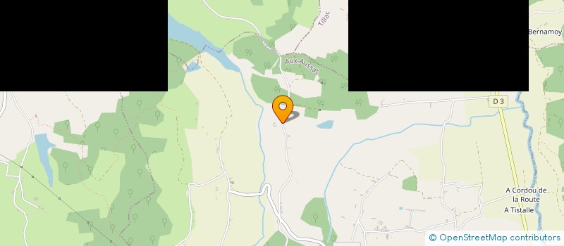 localisation de l'entreprise DES 2 A  AUX-AUSSAT