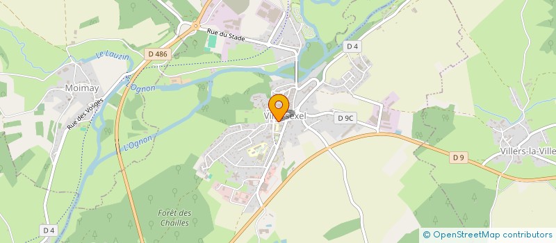 localisation de l'entreprise DES 2 C à VILLERSEXEL