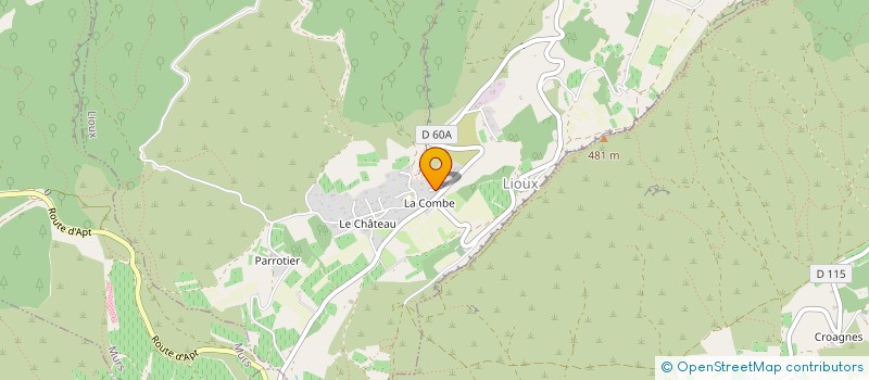 localisation de l'entreprise DES 2 CYPRES  MURS