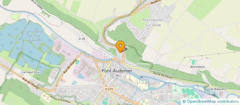 localisation de l'entreprise DES 2 G à PONT-AUDEMER