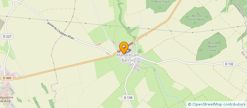 localisation de l'entreprise DES 2 PLATEAUX à MANDRES-EN-BARROIS