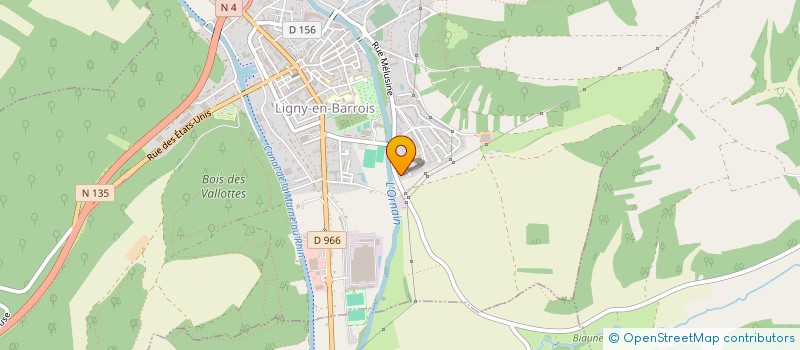 localisation de l'entreprise DES 2 R  LIGNY-EN-BARROIS