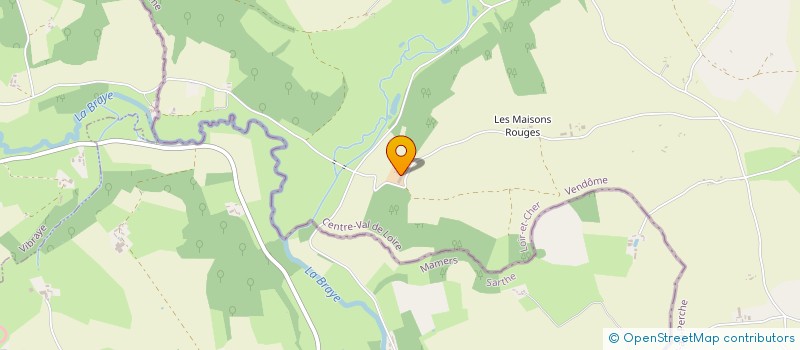 localisation de l'entreprise DES 2 VALLEES à COUETRON-AU-PERCHE