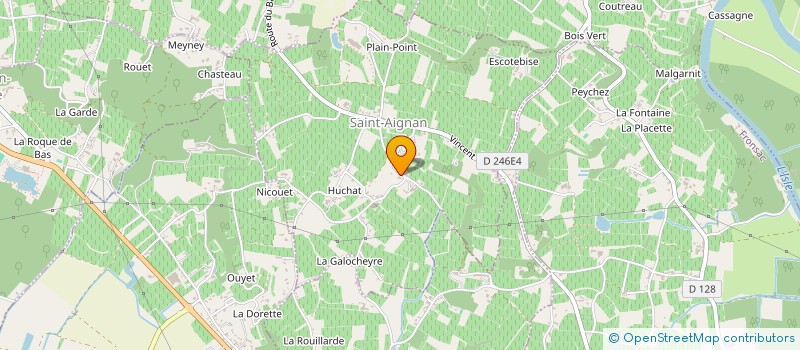 localisation de l'entreprise DES 21 FOREURS  SAINT-AIGNAN