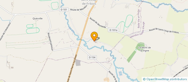 localisation de l'entreprise DES 3 BOUCHONS  BELLE VIE EN AUGE