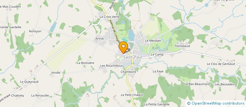 localisation de l'entreprise DES 3 GROS  SAINT-PAUL