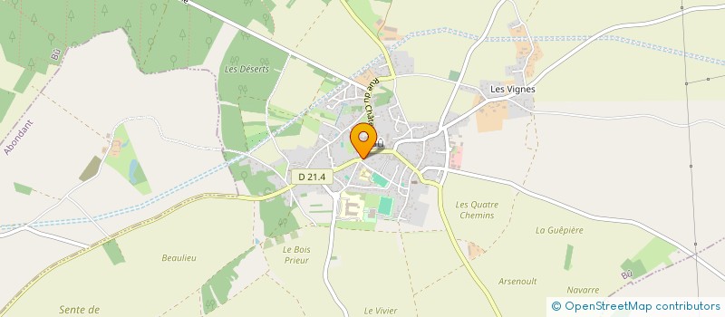 localisation de l'entreprise DES 3 L à BU