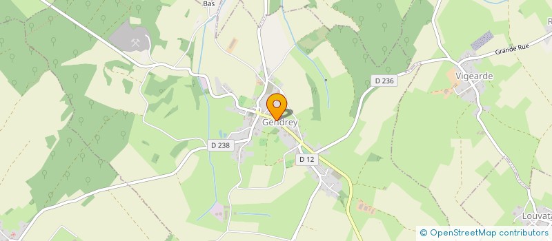 localisation de l'entreprise DES 3 L  THERVAY