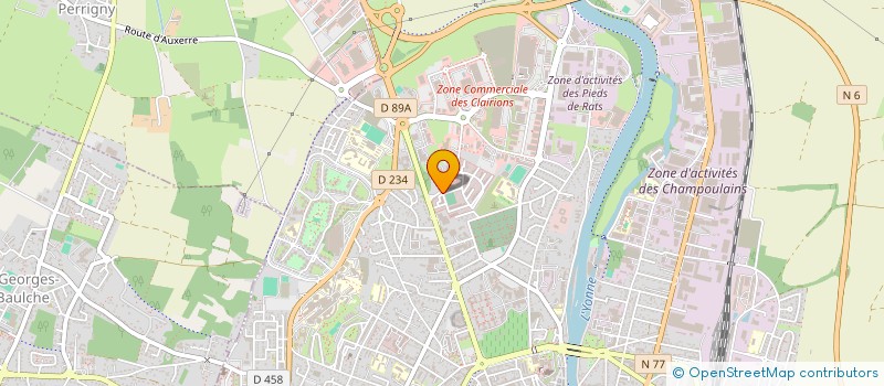 localisation de l'entreprise DES 3 LACS  LEUGNY