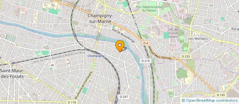 localisation de l'entreprise DES 3 LILAS à SAINT-MAUR-DES-FOSSES