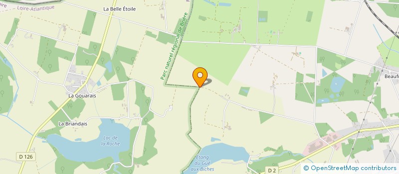 localisation de l'entreprise DES 3 PLUMES à SAINT-GILDAS-DES-BOIS