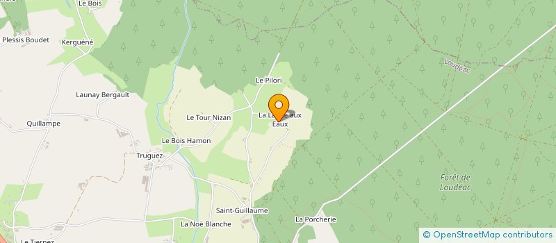localisation de l'entreprise DES 3 ROHAN à LOUDEAC