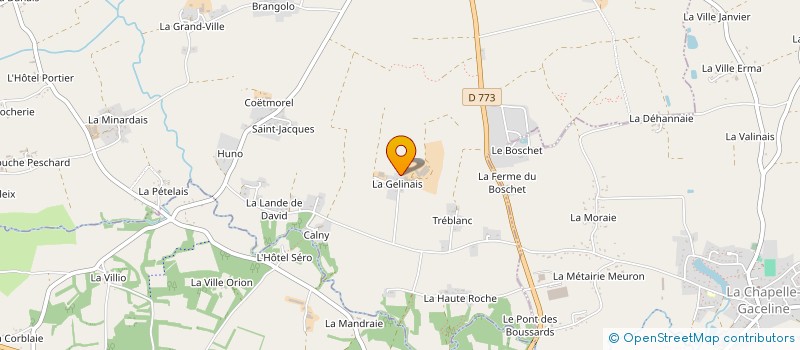 localisation de l'entreprise DES 3 V  CARENTOIR