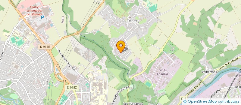 localisation de l'entreprise DES 3Y  ENNERY