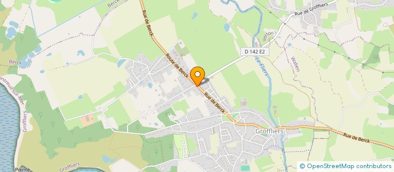 localisation de l'entreprise DES 4 CHEMINS à GROFFLIERS