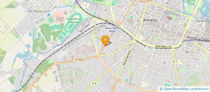 localisation de l'entreprise DES 4 FEUILLES à AMIENS