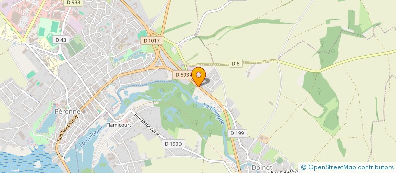localisation de l'entreprise DES 4 VENTS DELEFORTRIE à HERBECOURT