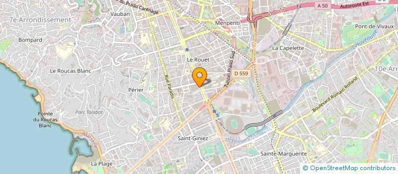 localisation de l'entreprise DES 7 9 11 BD DUGOMMIER à MARSEILLE