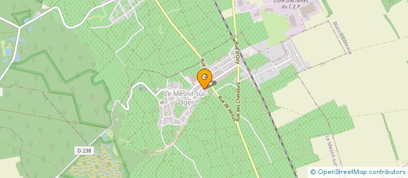 localisation de l'entreprise DES 7 VENTS  LE MESNIL-SUR-OGER