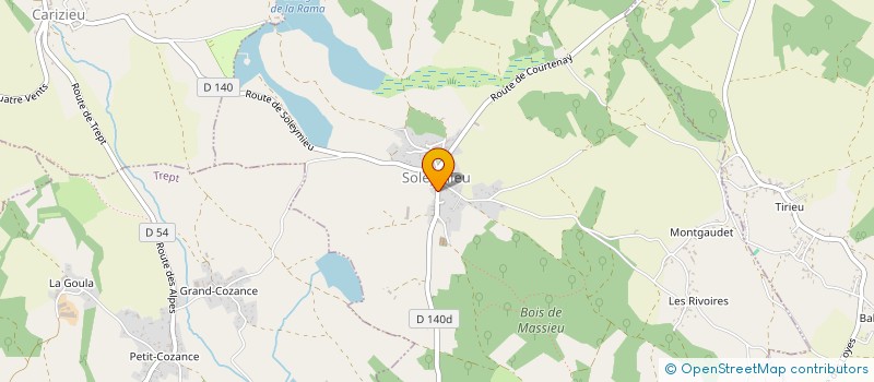 localisation de l'entreprise DES ABBRIOS à SOLEYMIEU