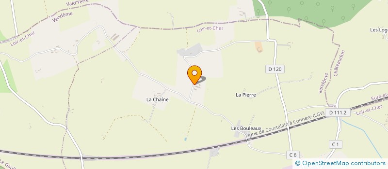 localisation de l'entreprise DES ABEILLES à LE POISLAY