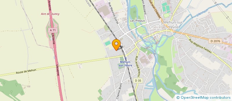 localisation de l'entreprise DES ACACIAS  MEHUN-SUR-YEVRE