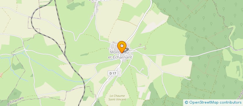 localisation de l'entreprise DES ACACIAS  MONTCEAU-ET-ECHARNANT