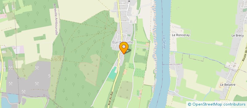 localisation de l'entreprise DES ACACIAS  BARDOUVILLE