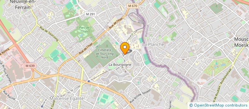 localisation de l'entreprise DES ACTIONS POUR L'AVENIR à TOURCOING