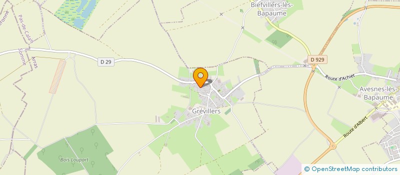 localisation de l'entreprise DES AIGUILLES...AU JARDIN  GREVILLERS