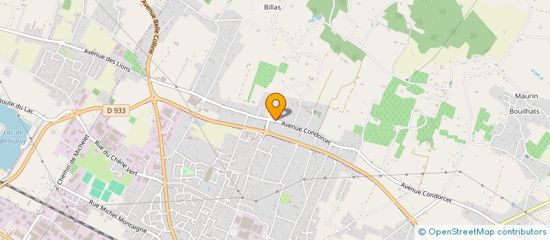 localisation de l'entreprise DES AILES EN 4L  MARMANDE