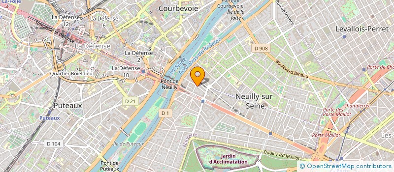 localisation de l'entreprise DES AILES ENTRE DEUX EAUX à NEUILLY-SUR-SEINE