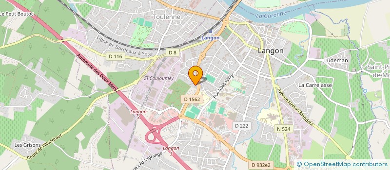 localisation de l'entreprise DES AILES POUR ETHANAEL à LANGON
