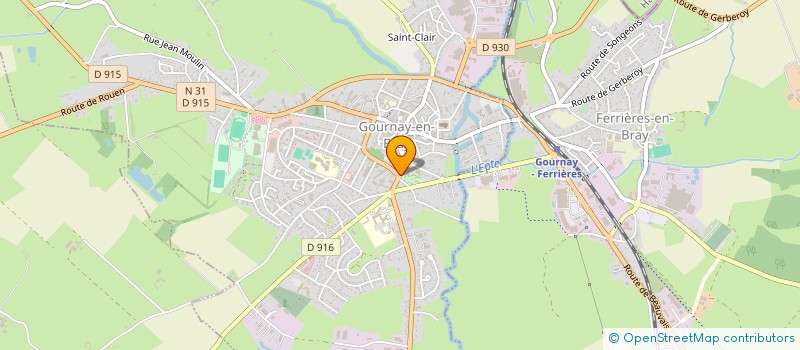 localisation de l'entreprise DES AILES POUR L à GOURNAY-EN-BRAY