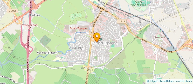 localisation de l'entreprise DES AILES POUR LOU à PERPIGNAN