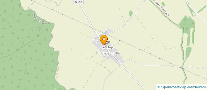 localisation de l'entreprise DES AIRELLES à BLESSONVILLE