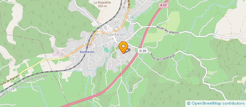 localisation de l'entreprise DES AIRS DE GAZELLES à GONFARON