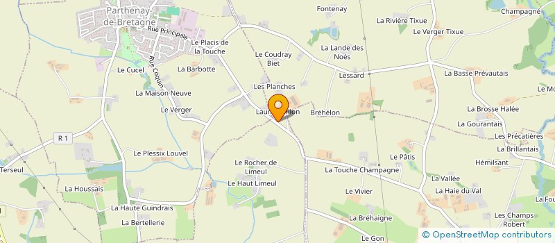 localisation de l'entreprise DES ALBIZIAS  GEVEZE