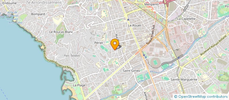 localisation de l'entreprise DES ALISIERS à MARSEILLE