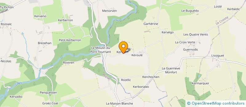 localisation de l'entreprise DES ALIZES à LE CROISTY