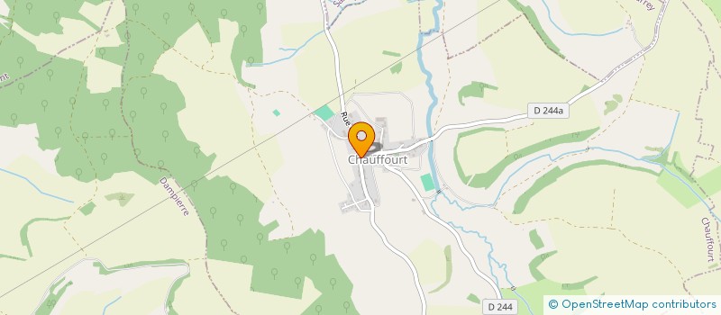 localisation de l'entreprise DES ALLEES VERTES  DAMMARTIN-SUR-MEUSE