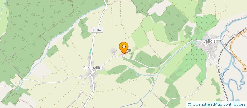 localisation de l'entreprise DES ALOUETTES  SERANVILLE