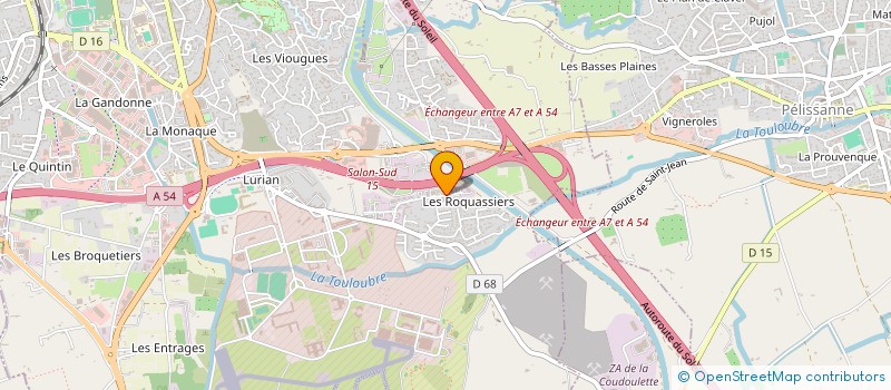 localisation de l'entreprise DES ALPILLES  SALON-DE-PROVENCE