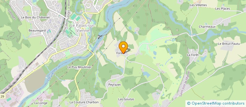 localisation de l'entreprise DES AMIS DE FARGEAS à PANAZOL