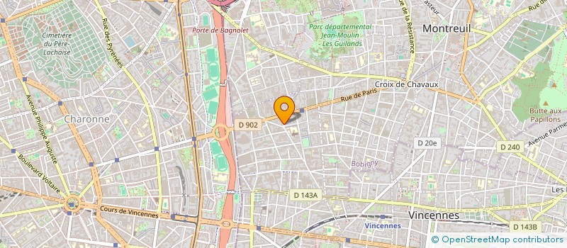 localisation de l'entreprise DES AMIS DU CLUB STRATEGIES à MONTREUIL