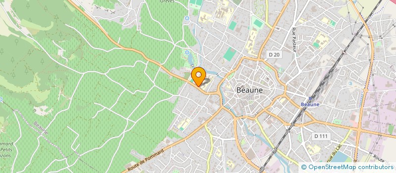 localisation de l'entreprise DES AMIS DU LYCEE VITICOLE DE BEAUNE à BEAUNE