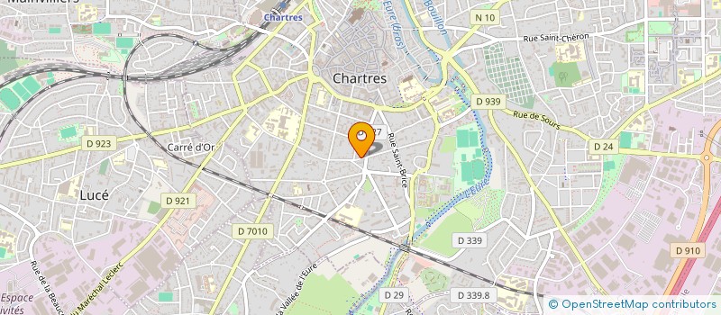 localisation de l'entreprise DES AMIS DU SITE ARCHEOLOGIQUE DE SAINT MARTIN AU VAL à CHARTRES
