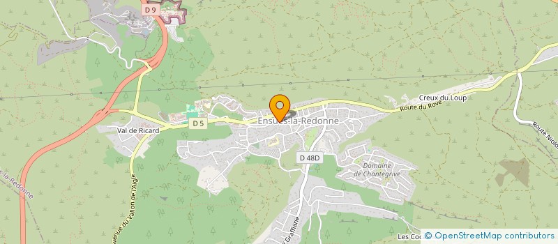 localisation de l'entreprise DES ANDES AUX INDES  ENSUES-LA-REDONNE