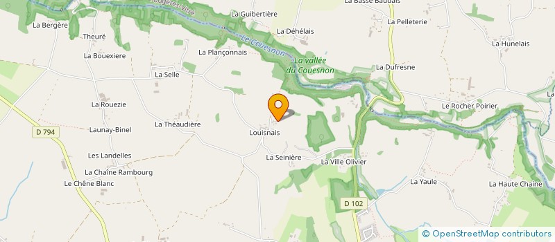 localisation de l'entreprise DES ANES EN CULOTTE  MEZIERES-SUR-COUESNON