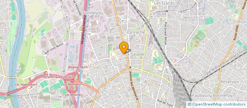 localisation de l'entreprise DES ANGES à TOULOUSE